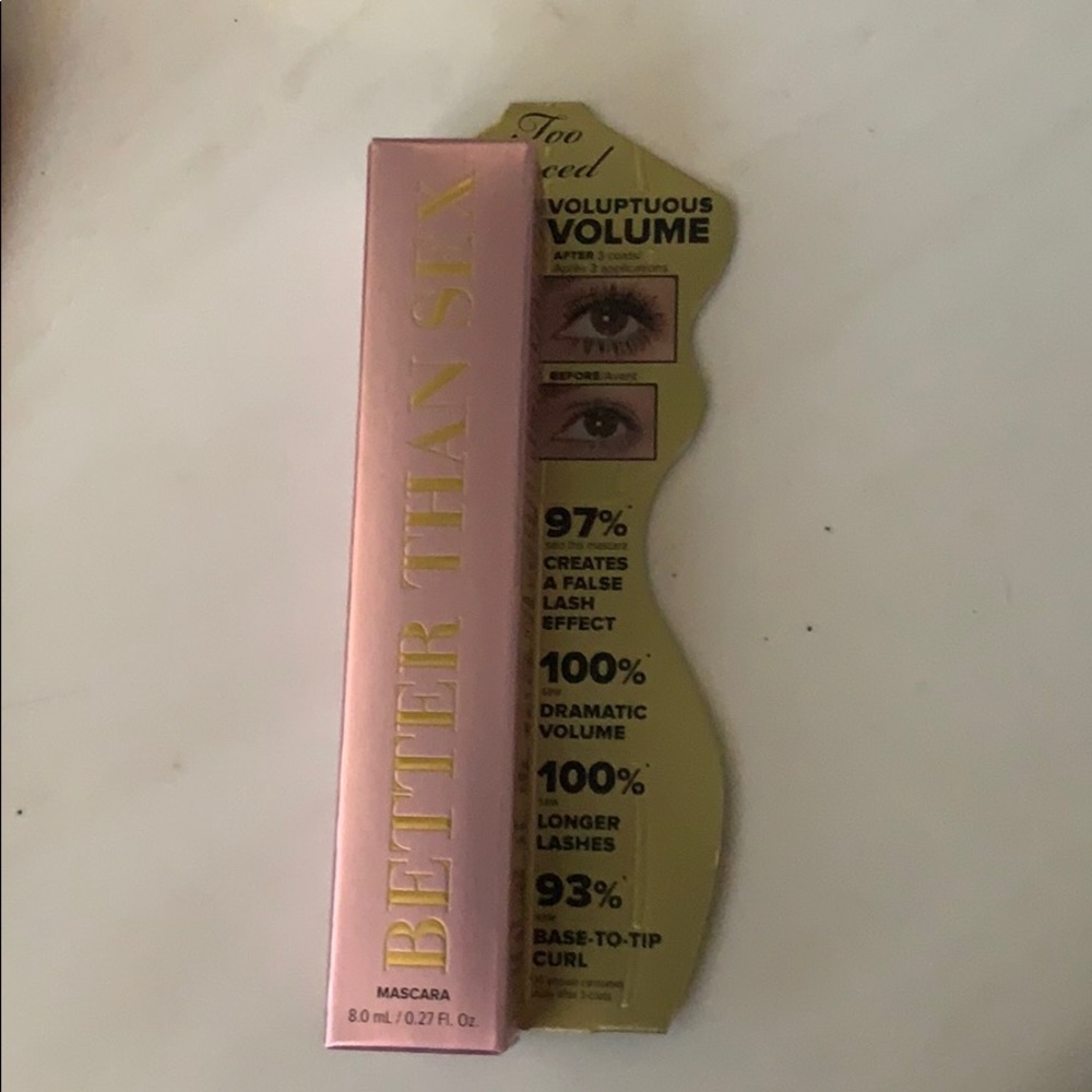 Full sized Better Than Sex black mascara
